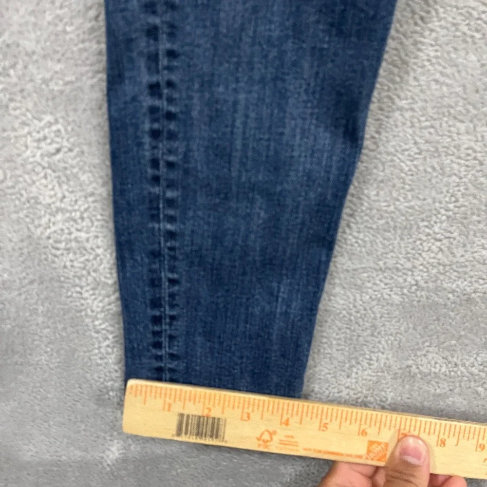 American Eagle Outfitters Skinny Leg Jegging Jeans Womens 8‎ Blue Distresssed